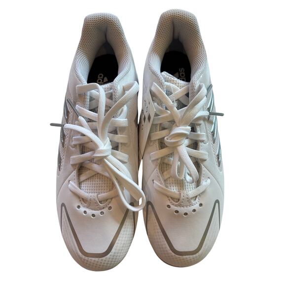 Adidas PureHustle MD Softball Cleats FV9047 White Women Size 5.5 - Picture 4 of 11